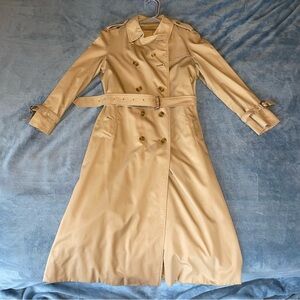 Vintage Burberry Trench Coat - Small